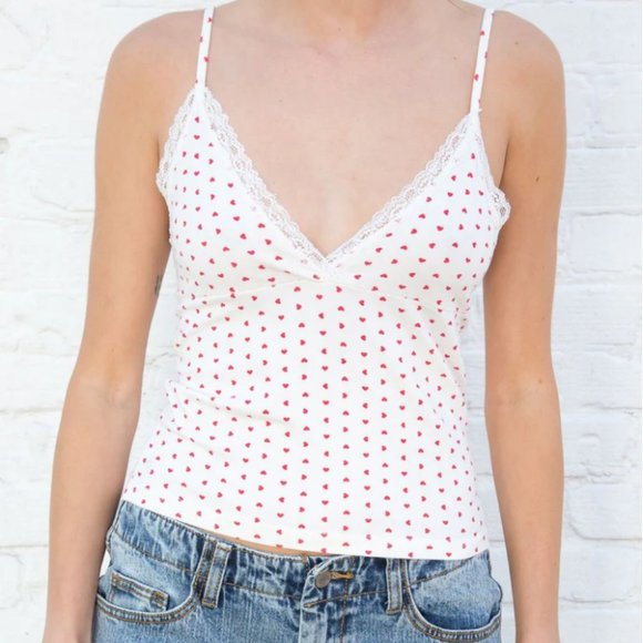 Brandy Melville Intimates & Sleepwear Brandy Melville Hearts Tank